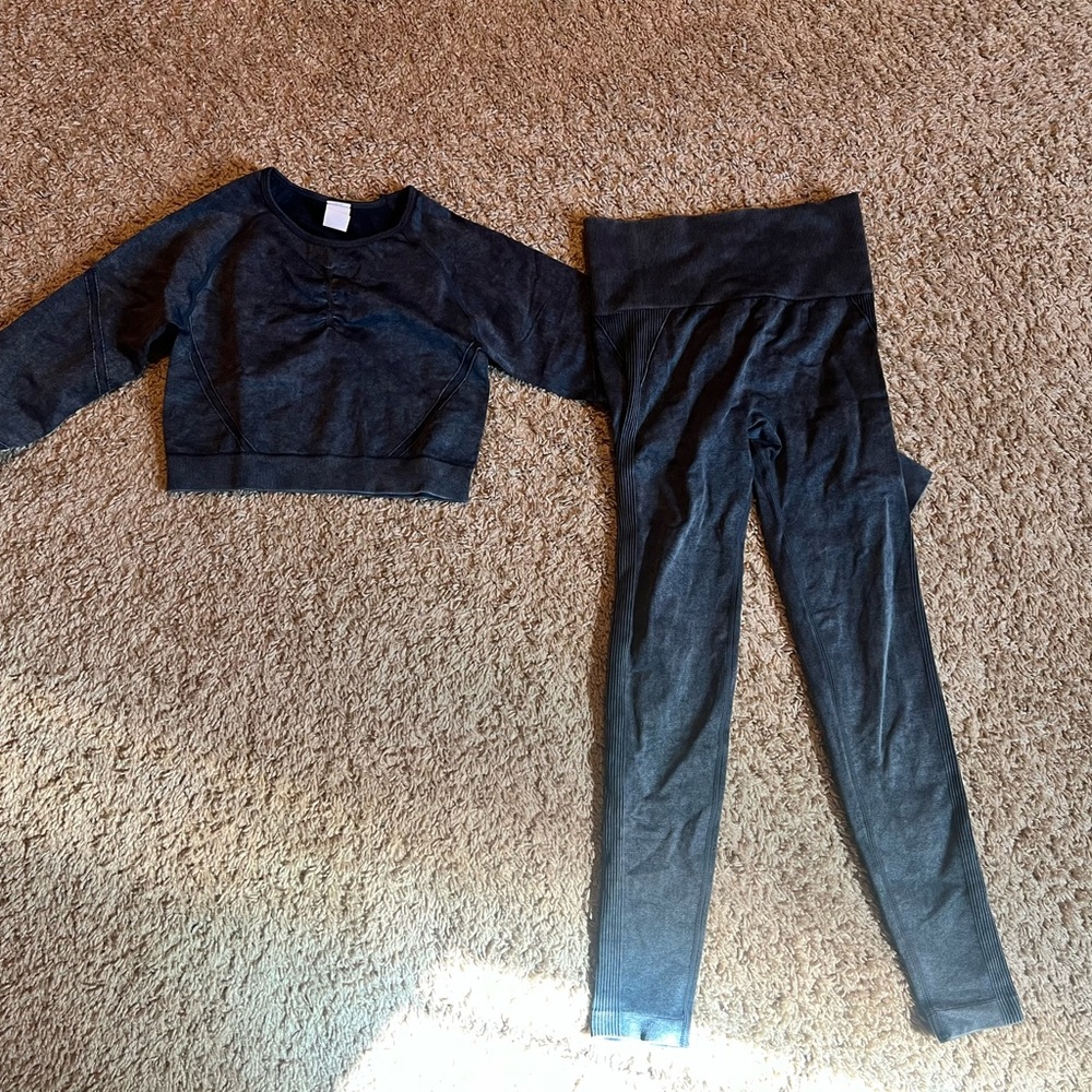 Black Women's Activewear Set